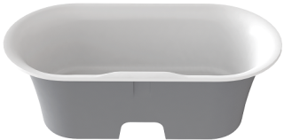 Ванна BAS Венеция 170х80 серый